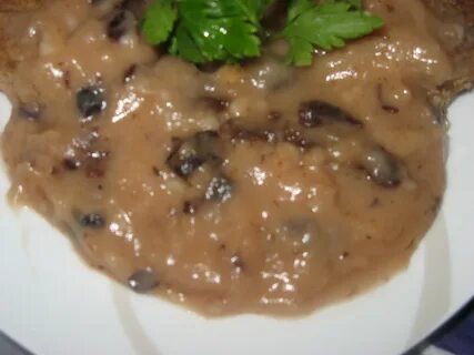 Грибной соус для мяса