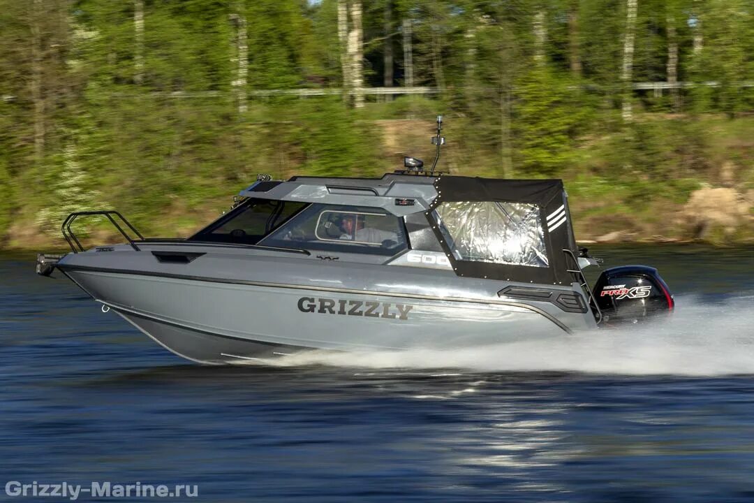 Grizzly 600 HT. Катер Grizzly 500 HT. Катер Гризли 600 НТ. Катер Grizzly 600 Cabin.