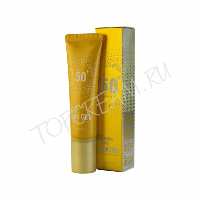 Солнцезащитный гель с Гиалурон Deoproce Hyaluronic Cooling Sun Gel SPF 50 pa+++. Deoproce солнцезащитный крем SPF 50. СПФ 50 для лица Sun Gel. Deoproce Sun Gel 50+ гель.