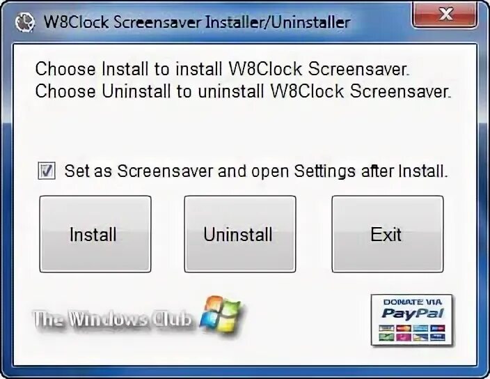 Windows 8 clock. Windows 8 clock