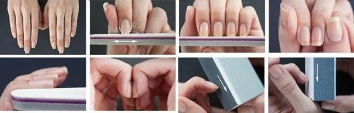 Как правильно подпиливать ногти. Как правильно подпиливать ногти квадратной формы. Правильная форма ногтей на руках. Форма ногтей квадрат.
