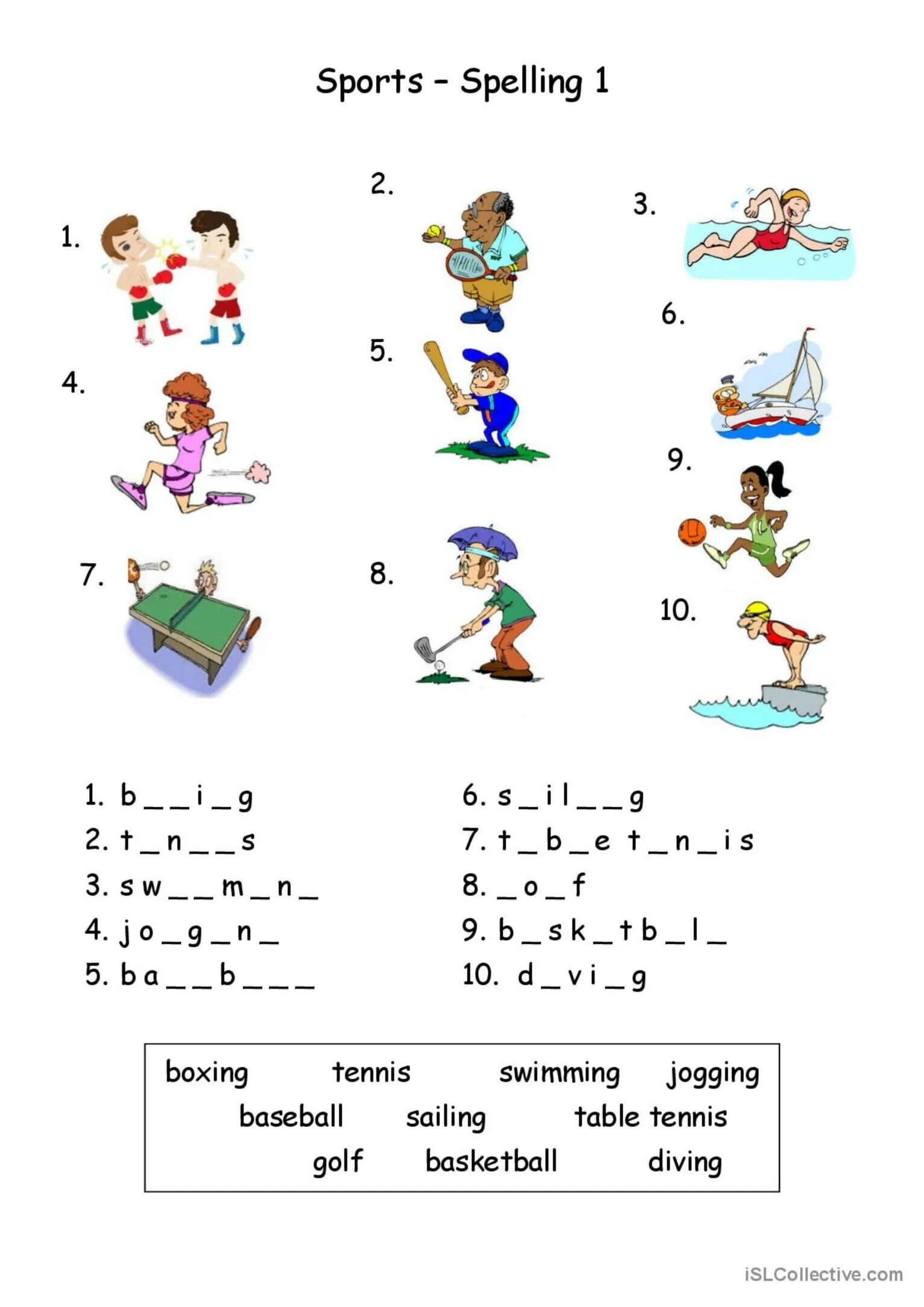 Task exercise