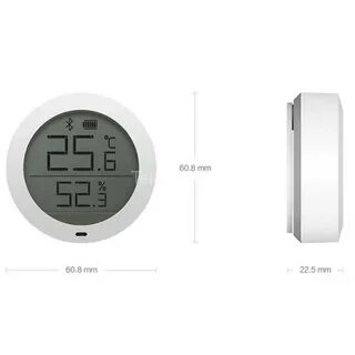 Mi temperature and humidity