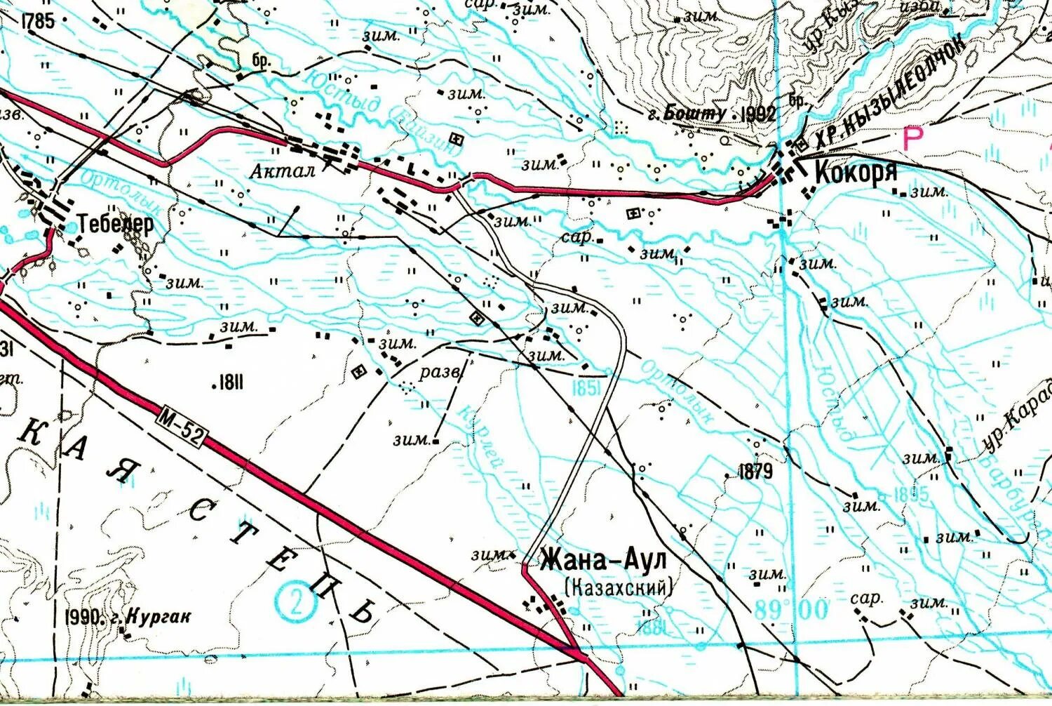 карта новый аул