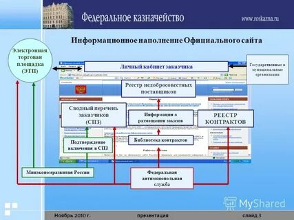 Федеральное казначейство заключение