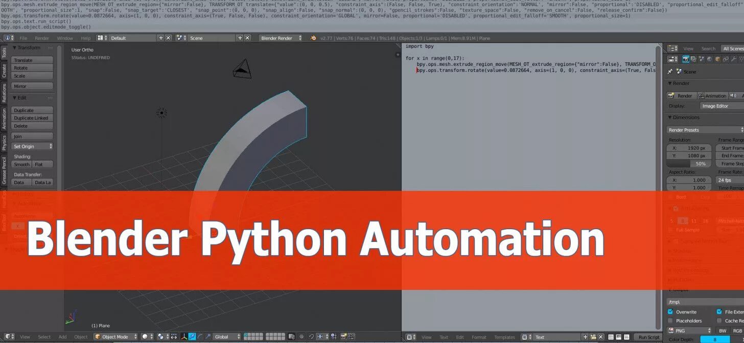 Blender script