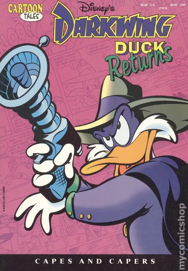 Duck Tales Darkwing Duck комиксы. Черный плащ 1992. Disney Darkwing Duck. Чёрный плащ приключения комикса.