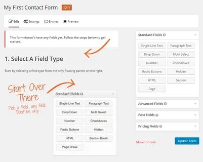 Selected field