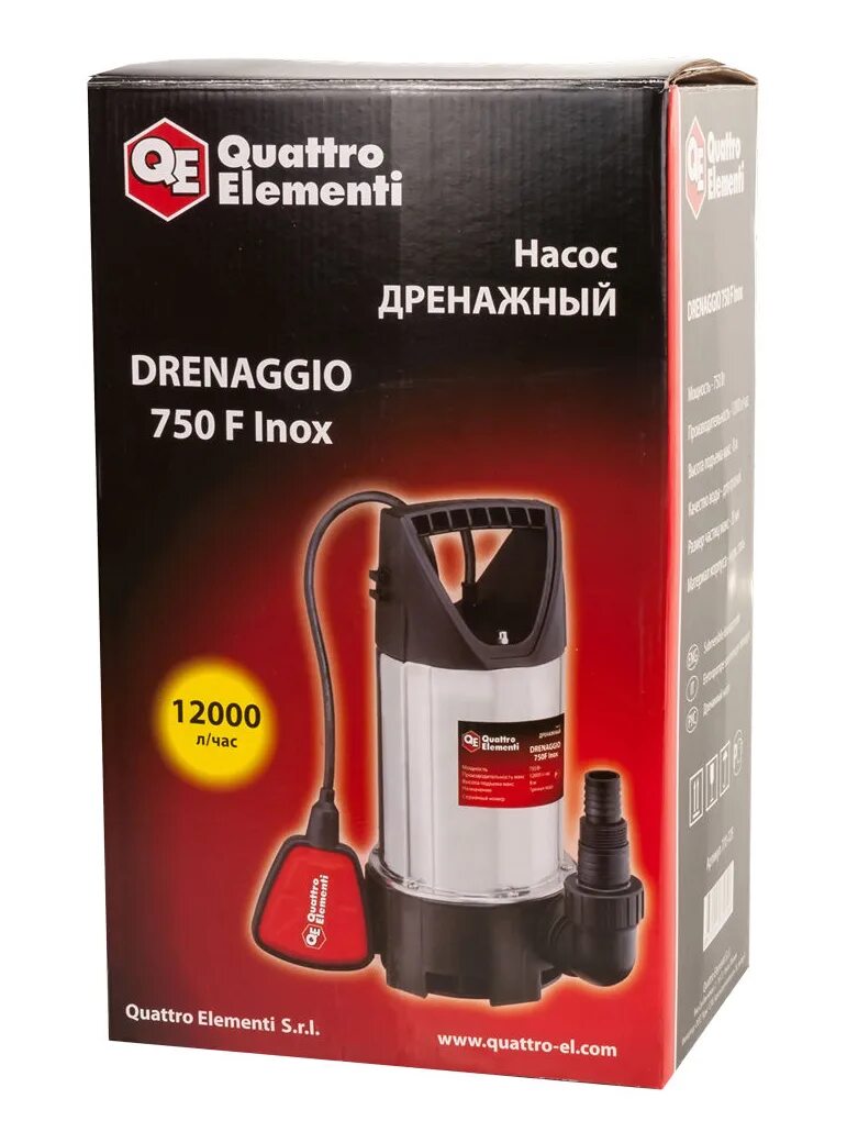 Quattro elementi drenaggio 750 f. Quattro elementi drenaggio 750 f