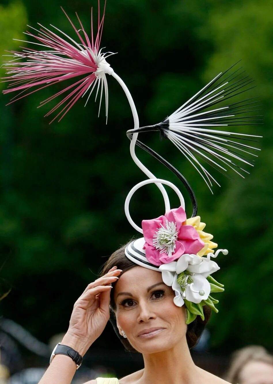 экстравагантные шляпы. джейн эбберлайн шляпы. роял аскот скачки. роял аскот шляпы. роял аскот шляпы.