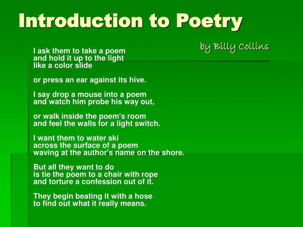 She is the poem. The poems. Poetry in English. In the World of Poetry презентация. Read poems.