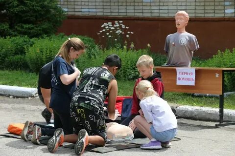Мастер класс по первой помощи в школе