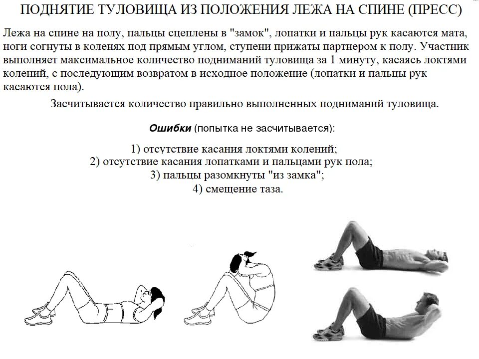 Поднимание туловища из положения на спине. Техника выполнения поднимания туловища. Поднимание туловища из положения лежа. Подъем туловища из положения лежа на спине. Поднимание туловища из положения лежа на спине техника выполнения.
