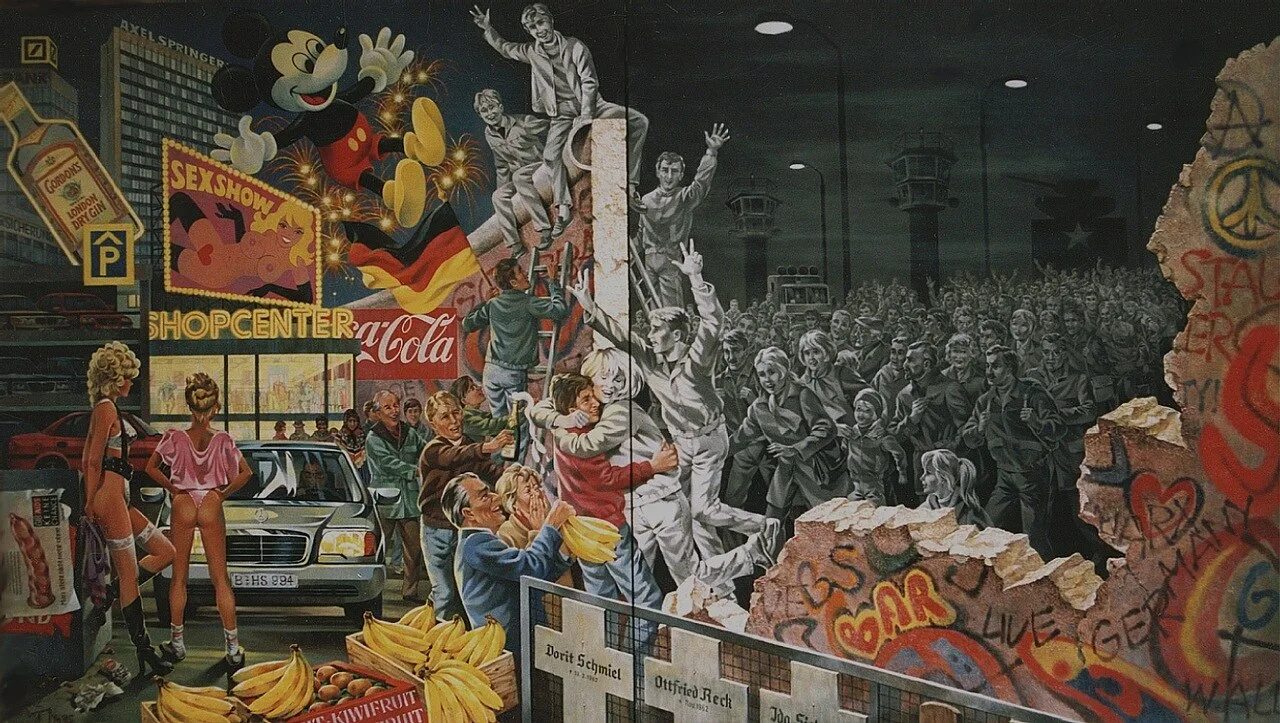 Герберт Смагон падение Берлинской стены. Герберт Смагон Дрезден. Герберт Смагон картины. Герберт Смагон картины Дрезден.