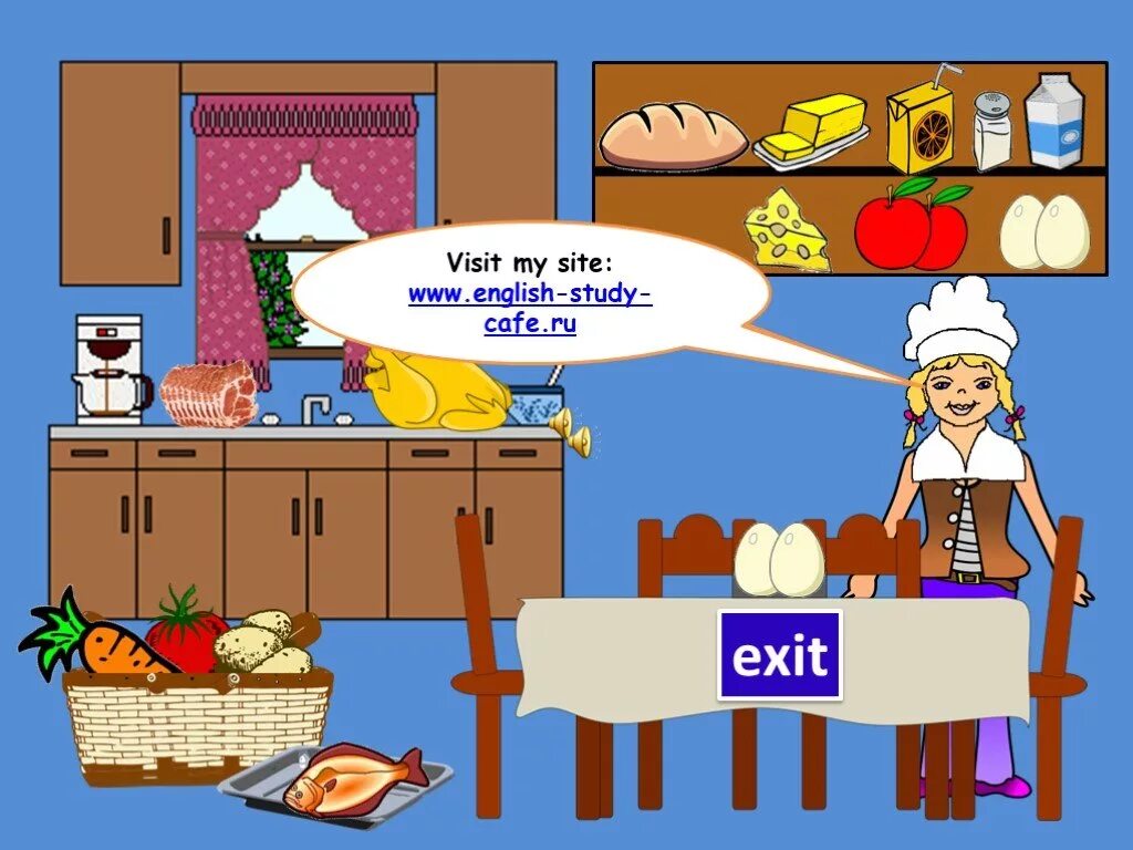 My mother said that she likes cooking