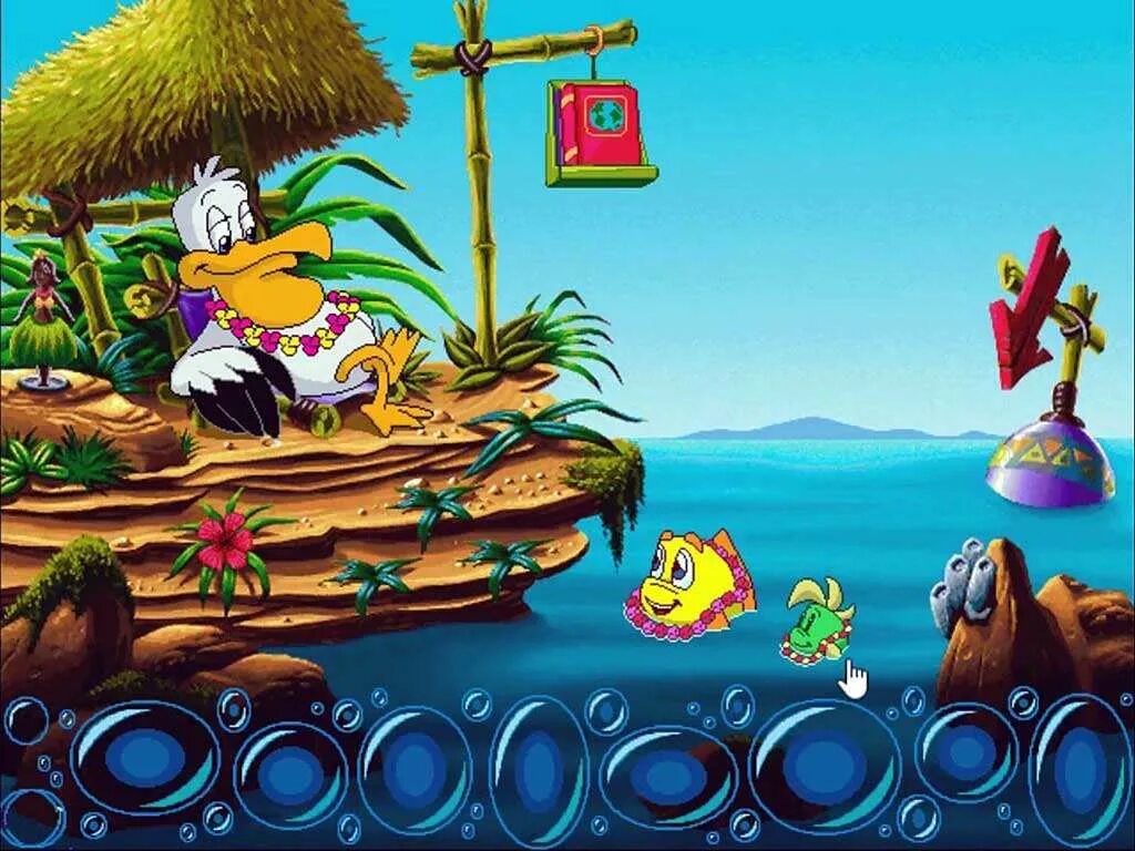 Freddi Fish / рыбка Фредди. Рыбка Фредди дело о похищенной раковине. Рыбка Фредди 3. Freddi Fish игра. Рыба старая игра