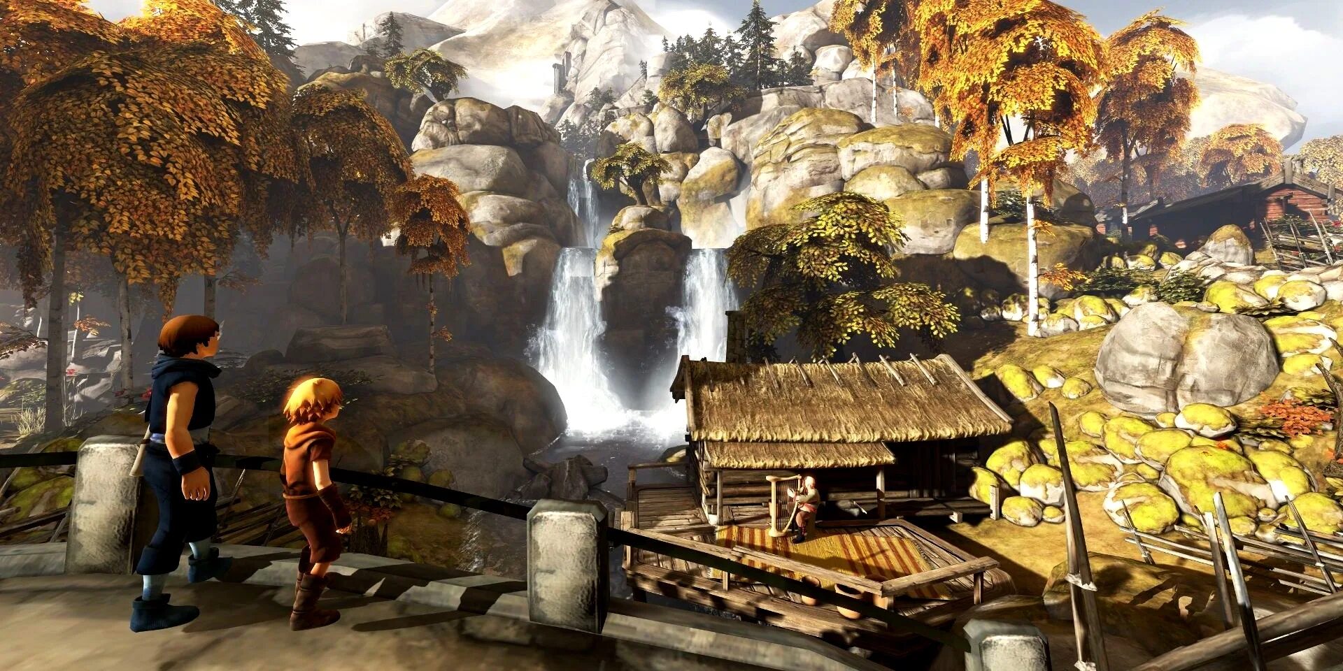 Бразерс игра. Two brothers игра. Brothers: a Tale of two sons. Brothers: a Tale of two sons (2013). Brothers a Tale of two sons Скриншоты.