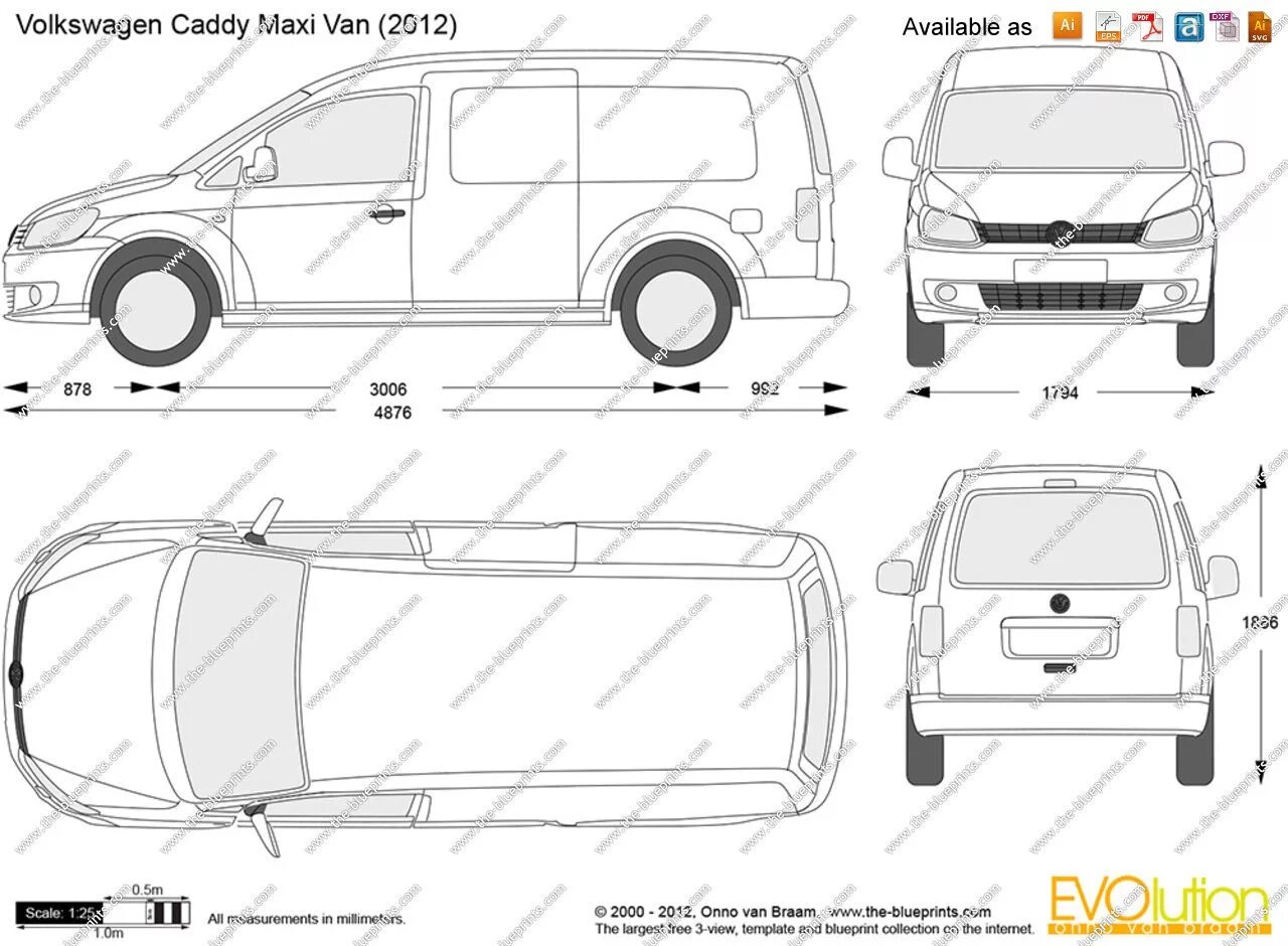 Volkswagen Caddy Blueprint. Volkswagen Caddy Maxi 2011 чертеж. VW Caddy Maxi чертеж. Volkswagen Caddy Maxi габариты. Размер maxi