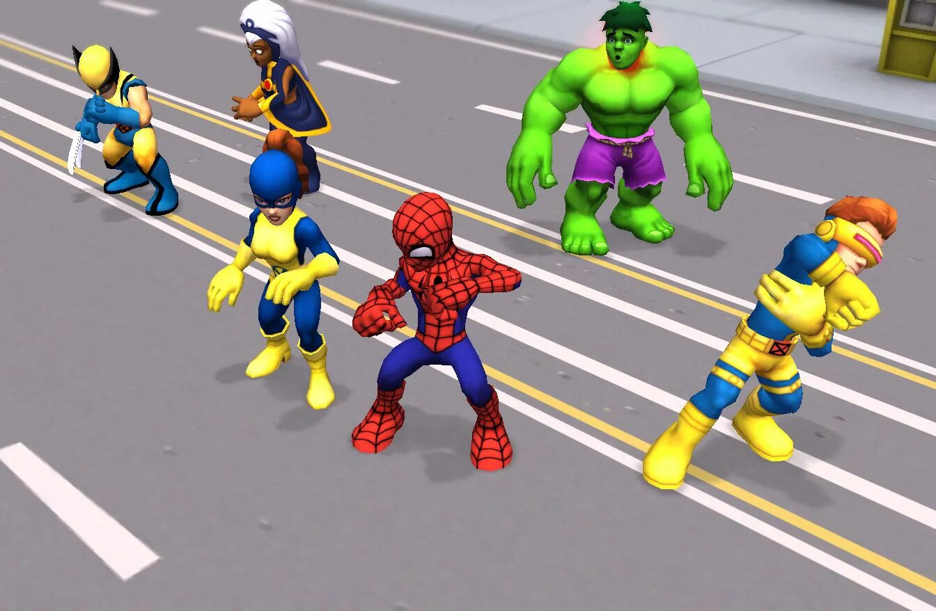 Играть в игру super. Марвел super Hero Squad. Марвел супер Хиро сквад игра. Гонки супергероев для детей.