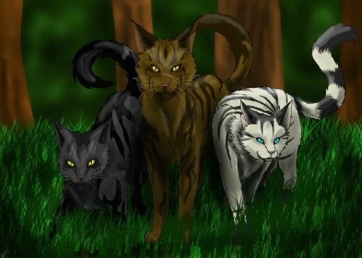 Покажи фото котов воителей An Uncomfortable Lesson by Octobertiger on DeviantArt Warrior cat, Warrior cats