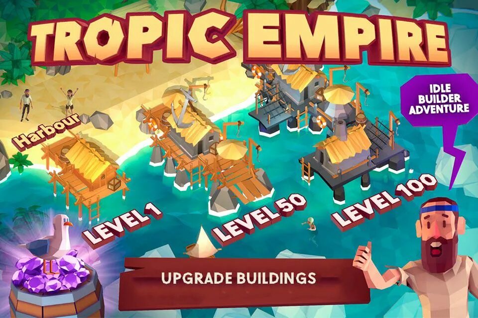 Idle игры. Tropic Empire. Idle games Android. Idle game 1.