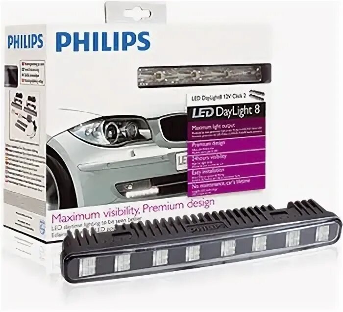 Ходовые филипс. Дневные ходовые огни Philips led 12810 DRL strip WLED 12v (комплект). Дневные ходовые огни Филипс на 8 светодиодов. Филипс Daylight 8. Дневные ходовые огни Philips Daylight 4.