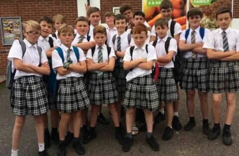 School girls boys
