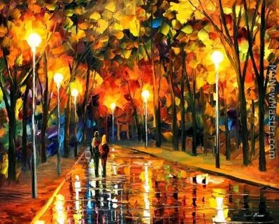 Ночь осень рисунки