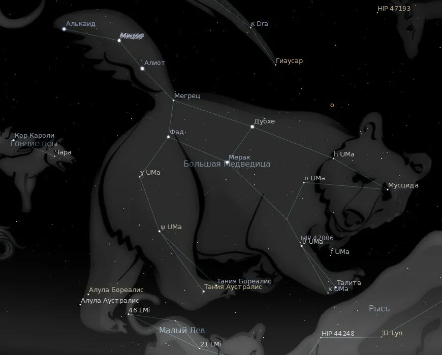 Большая медведица карты. Созвездия Северного полушария большая Медведица. Большая Медведица Альфа и бета. Созвездие большой медведицы интересные астрономические объекты. Созвездие большая Медведица на карте звездного неба.