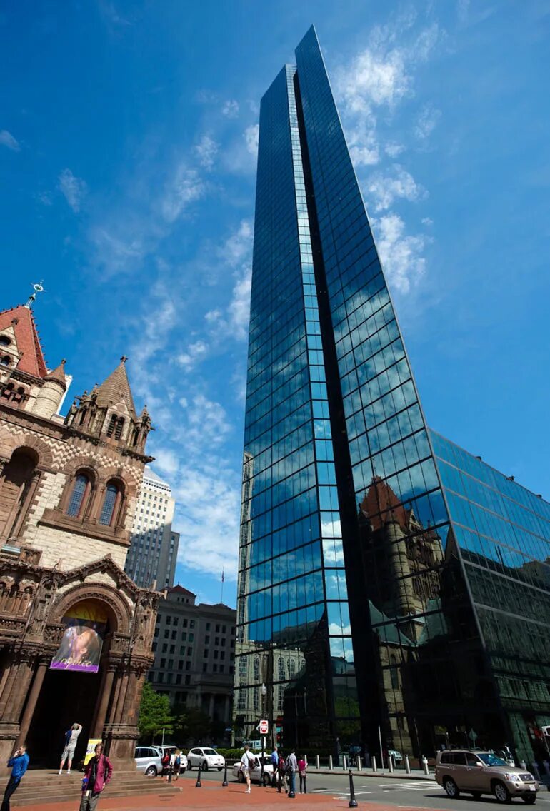 Сооружения нового времени. Башня Джона Хэнкока. Небоскреб Хэнкок Бостона. Башня Джона Хэнкока проект. Современные здания.
