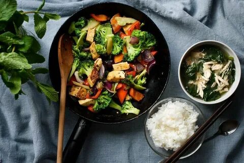 Блюда из разных продуктов