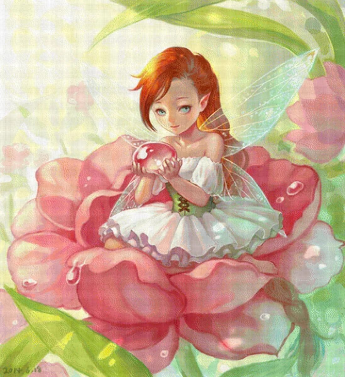 Самой маленькой принцессе. Эльф розового куста Ханс Кристиан Андерсен книга. Девочка Фея. Фея цветов. Феечки цветов.