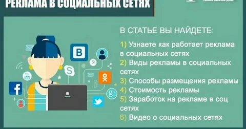 Реклама размещаемая в сети интернет