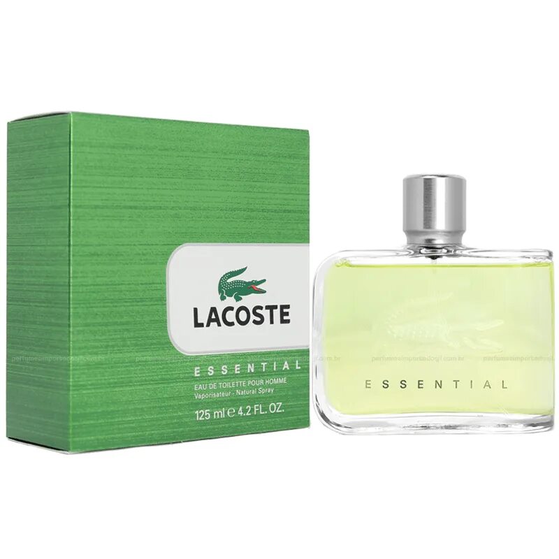 Lacoste Essential Eau de Toilette. Lacoste Essential 125ml. Lacoste Essential 125. Lacoste Essential. EDT. Pour homme 125 ml..