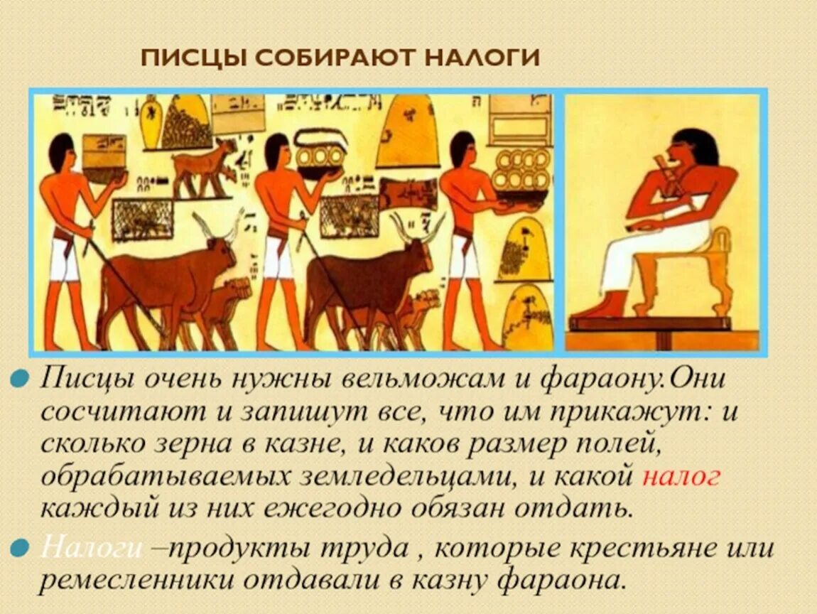 История 5 класс каковы. Писцы собирают налоги в древнем Египте. Древний Египет землевладельцы и ремесленники в Египте. Писцы в древнем Египте. Земледельцы и ремесленники в древнем Египте.