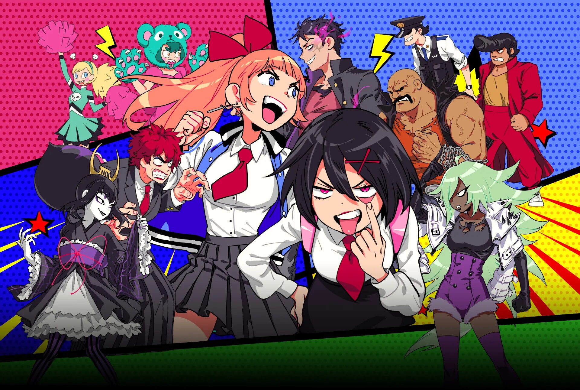 Киоко ривер сити герлз. Ривер сити герлз 1. Киоко ривер сити герлз. Ривер герлз. Ривер герлз.