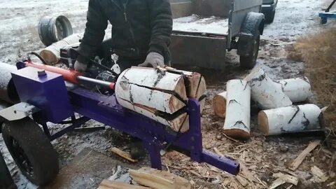 Дровоколы гидравлические своими руками фото