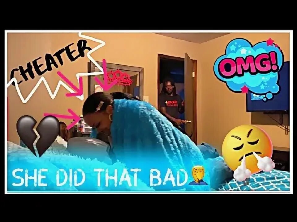 Boyfriend cheats on her. Boyfriend cheats on her