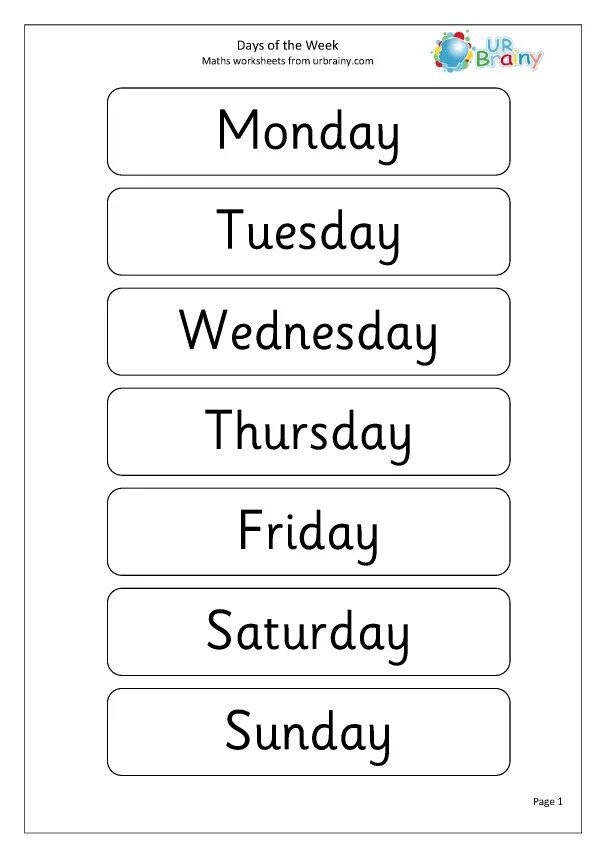 On monday he. Days of the week. Дни недели Worksheets. Дни недели на английском Worksheets. Рабочие листы Days of the week.