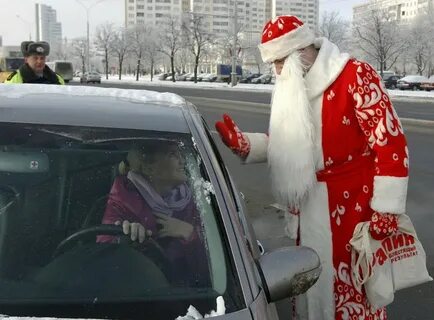 Дед мороз и снегурка прикол