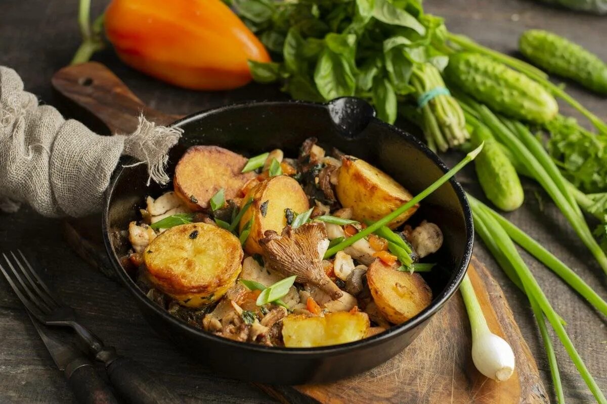 Жаркое мясо грибы картошка. Жаркое из курицы с овощами. блюда из мяса и картошки. жаркое из курицы с грибами. картофель на сковороде.