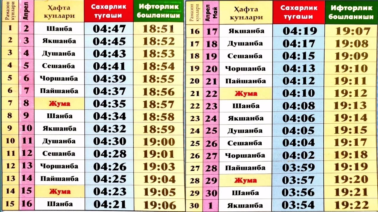 2022 Йил Руза таквими. Рамазон таквими 2022 Узбекистан Андижан. Руза 2022 таквими фаргона. Рамазон таквими 2022.