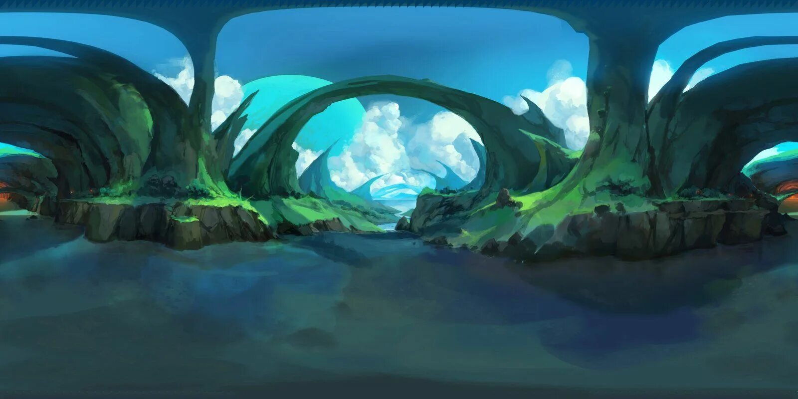 Drawn world