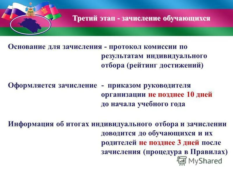 1 этап зачисления. Зачисление обучающихся. Протокол зачисления обучающихся. График индивидуального отбора для зачисления. Заявление на участие в индивидуальном отборе в 10 класс.