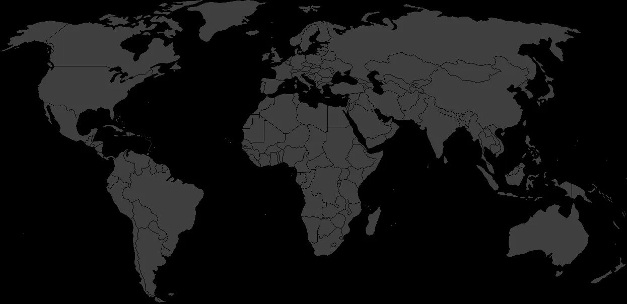 Мир черным стал. Черные земли на карте.
