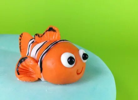 Fondant Clown Fish.