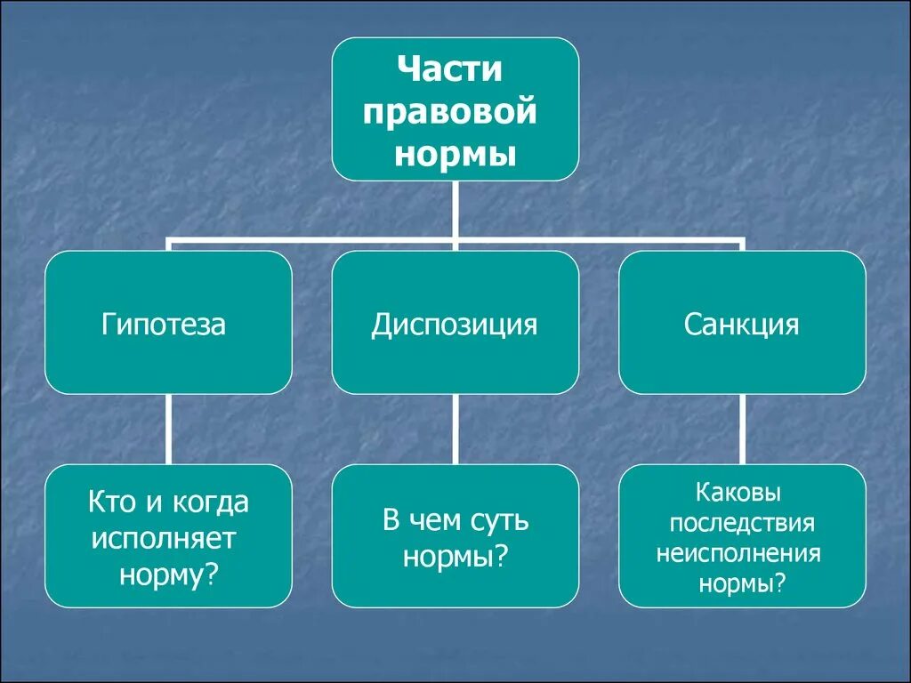 Нормы содержащие гипотезу