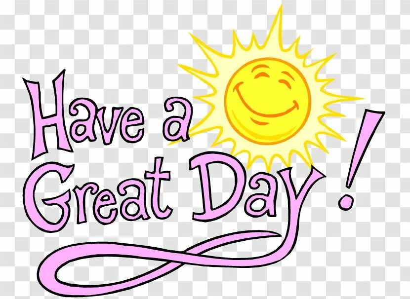 Good day am. Have a great Day Clipart. Sunday PNG.