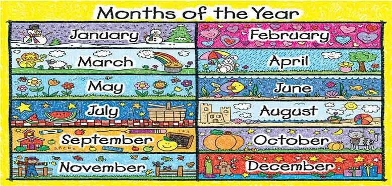 Learn English: Months and Seasons - YouTube