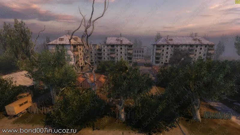Синглплеерная карта для Stalker Shadow of Chernobyl Мертвый город S.T.A.L.K.E.R.
